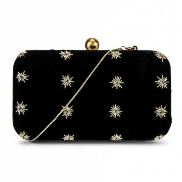 From St Xavier Handbags - SOLD.     From St Xavier North Star Box Clutch-NWT